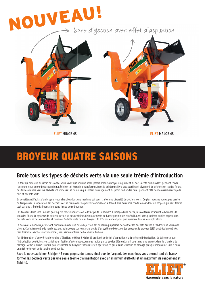 Consulter la brochure ELIET — PDF en français