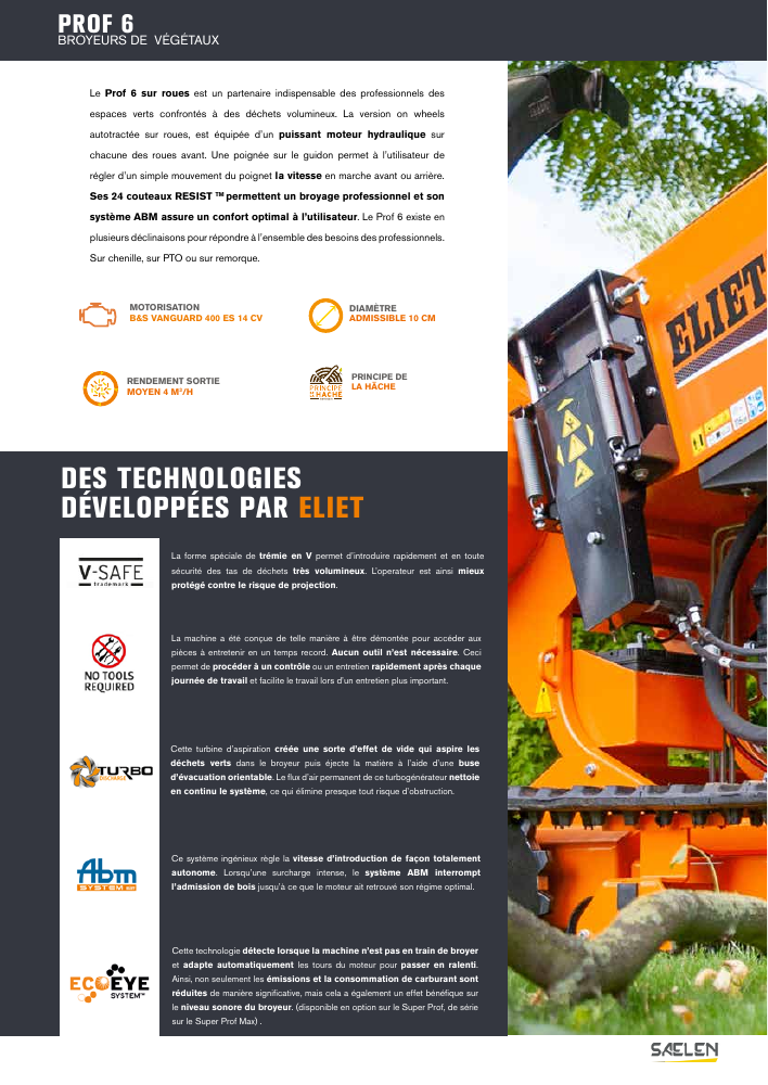 Consulter le catalogue de gamme ELIET — PDF en français
