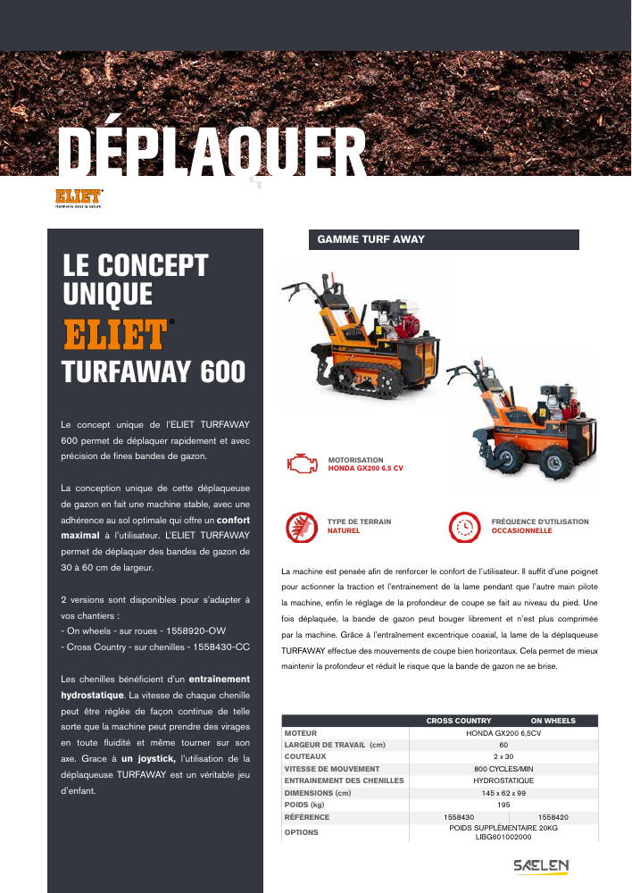 Consulter le catalogue de gamme ELIET — PDF en français