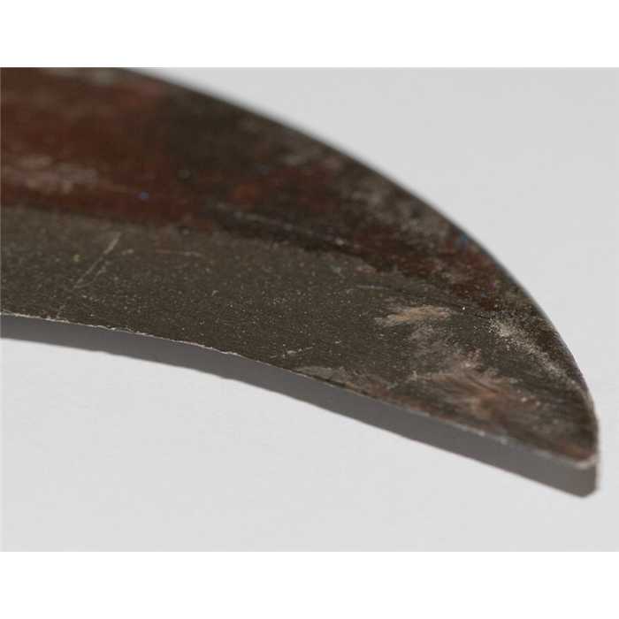 Serpe suisse MULLER pointu+manch.cuir 43cm manche 25cm