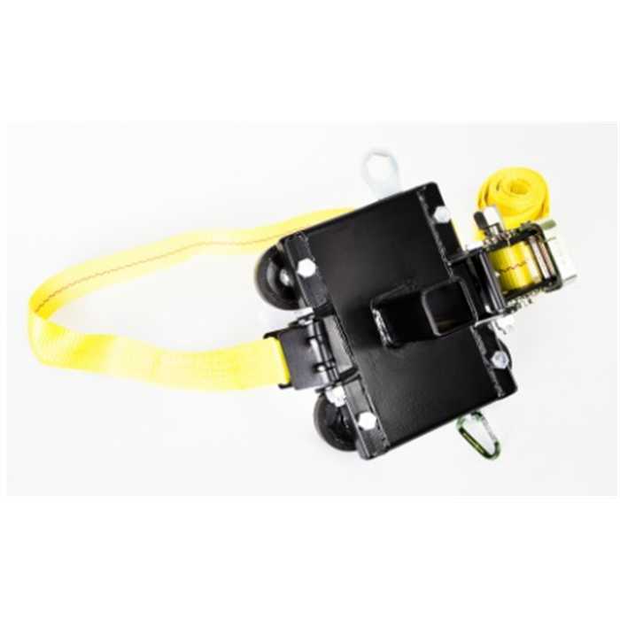 Systeme ancrage de treuil portable winch avec sangle