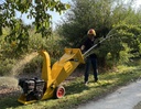 Broyeur de Branche Jobeau M250 moteur Briggs and stratton 13cv diamètre de branche 8mm
