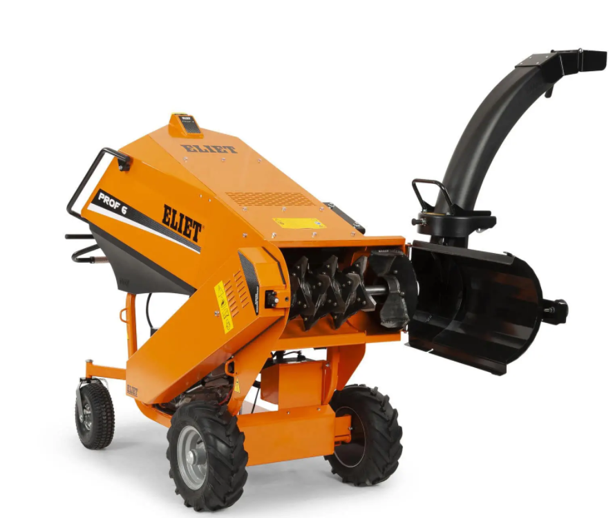 Broyeur ELIET prof 6 avec traction hydraulique et ZR, rouleau ameneur
