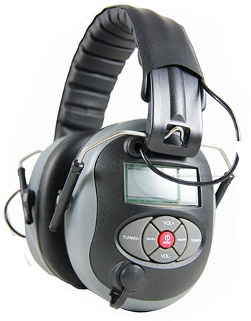 Casque anti-bruit avec radio incorporée