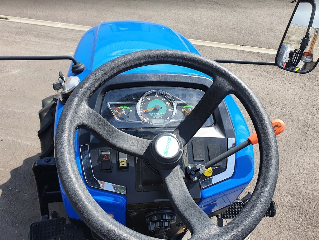  Tracteur SOLIS 26 - 24cv direction assistée pneu mixte Galaxy Garden Pro-