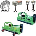 Broyeur à fléaux KUBOTA by Peruzzo PUMA1600 160cm-96 couteaux-240Kg