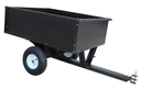 Remorque turfmaster capacité de 180kg porte arrière détachable