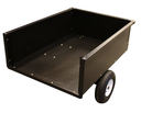 Remorque turfmaster capacité de 180kg porte arrière détachable