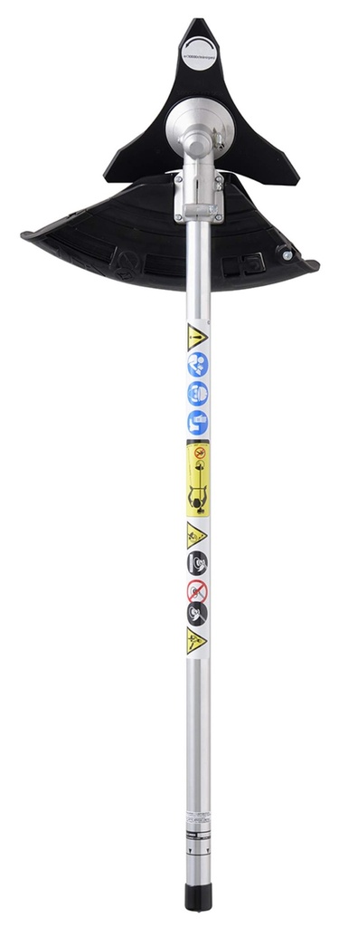 Accessoire débroussailleuse ECHO MTA-TB — configuration avec lame en option [ECHO 2026-10-03]