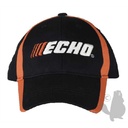 Casquette ECHO brodée Noire-Orange