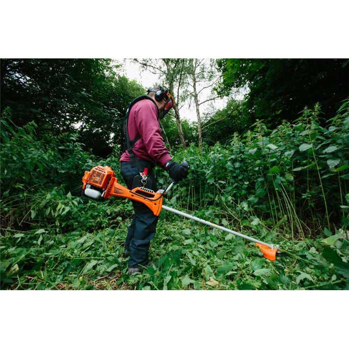 Débroussailleuse ECHO srm420esu 41.5cc 8.5kg axe rigide guidon double
