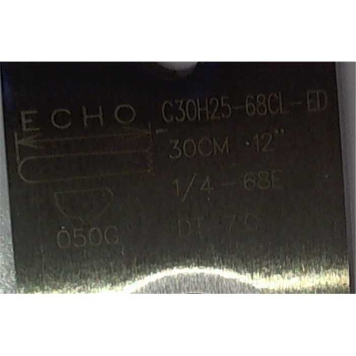 Guide de chaine carving ECHO 30cm 1/4 68e