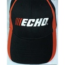Casquette ECHO brodée Noire-Orange