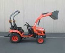 Chargeur frontal Mailleux MXC1 couleur KUBOTA avec bac standard SANS 3eme fonction+godet brc118