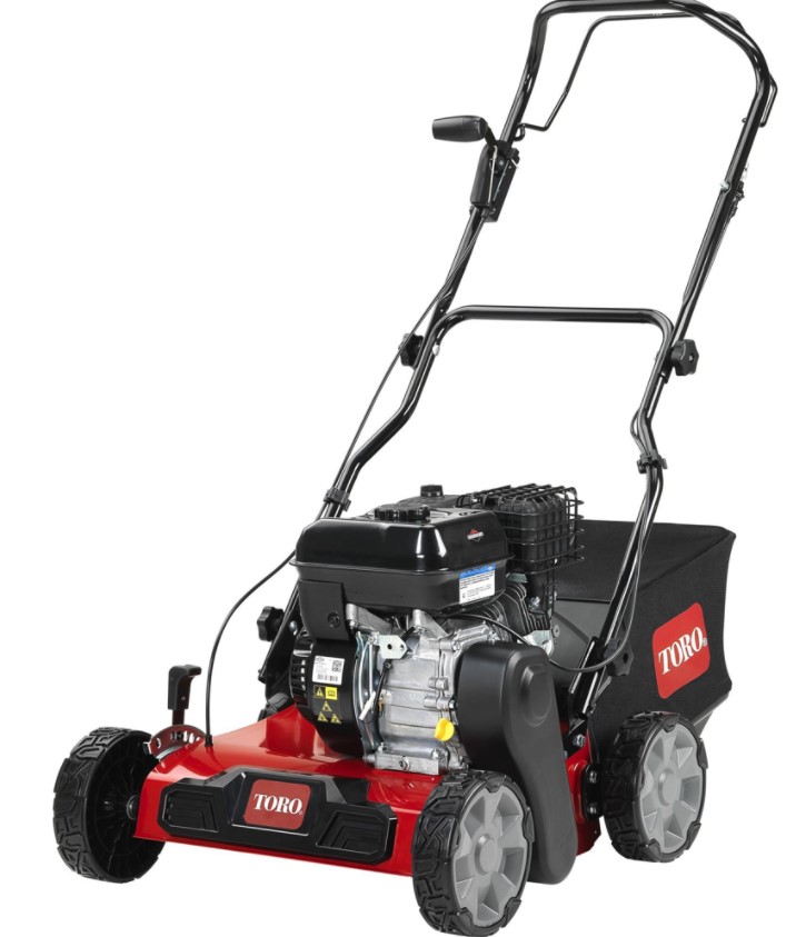 [TORO 54610] Scarificateur Toro 40cm couteau fixe Briggs and Stratton 5.5cv avec bac de 50l, 54610, TORO SCARIFICATEUR