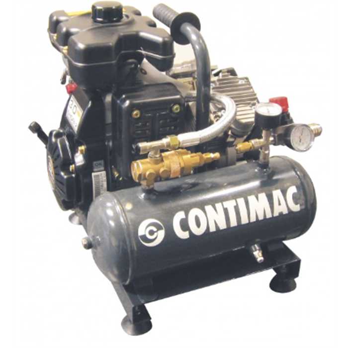 Compresseur contimac moteur Robin cuve de 7 litres