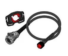 Cordon rapide 5pts pour batterie ULib 400-700-1100 avec platine, 57237, 56 57237, 5657237