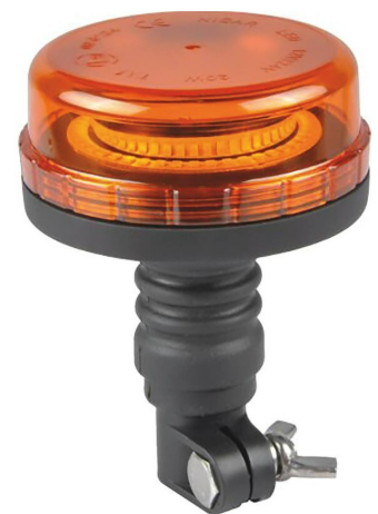 Gyrophare Led antichoc adaptation sur arceau(position haute) et interrupteur Kubota Serie B1, W20TK02016