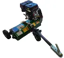 Scarificateur pour Quad - GEO SCARIF- 75cm - moteur 9.5cv - 90kg - 48 couteaux - Vitesse max 12km/h, ATV SCARIFIER, SCARIFIER, 4.13.130, 413130, 84322910