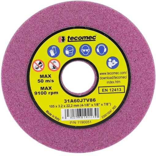 Disque abrasif 105x3,2x22mm