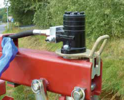 Entrainement hydraulique Optionnel pour pince forestière Duevelsdorf combi