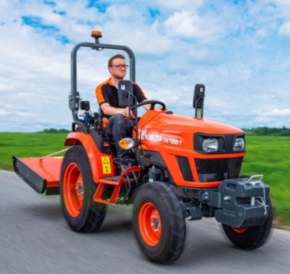 Tracteur KUBOTA 4x4 EK1-221 DT avec roues Agraires - 22cv - 3 cylindres, W36TC00003, EK1221DT AGR