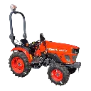 Tracteur KUBOTA 4x4 EK1-221 DT avec roues Agraires - 22cv - 3 cylindres, W36TC00003, EK1221DT agraire: AV : 6.00-12 - AR : 8.3-20
