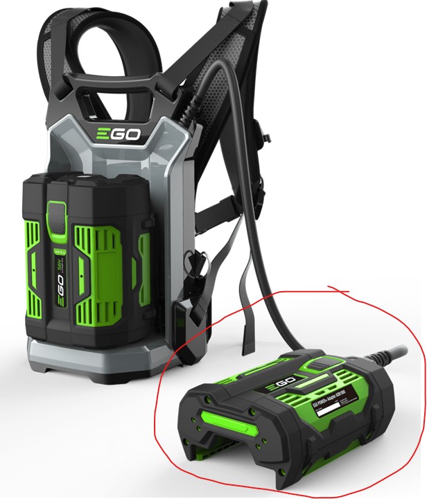 Adaptateur pour batterie EGO bax1300