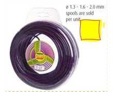 Fil nylon platino blister de 15m 2.4 mm carre, 023159, AC23159, AC-20438, AC20438, 8033941000398, AC-23159, 020438, 20438, 23159