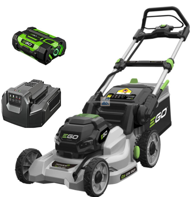 Tondeuse a pousser 42cm avec batterie BA1400 2.5ah et chargeur standard CH2100 EGO LM1711E, 20100151
