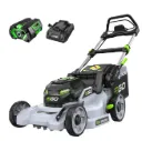 Tondeuse sur accu tractée EGO lm1910 47cm avec batterie 4ah  et chargeur standard pour 750m2 , EGO LM1912E-SP, 20100155,  04894863105011