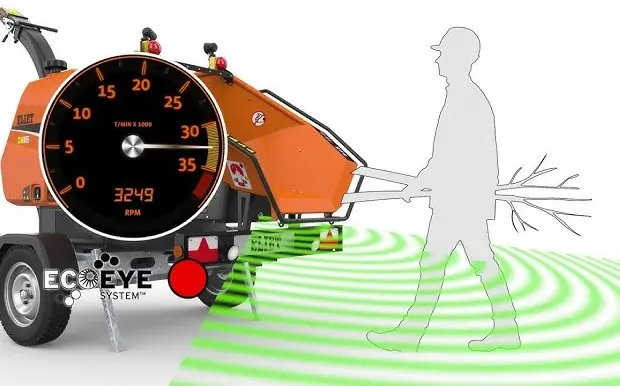Eliet Eco Eye systeme ( tourne au ralenti si personne devant le broyeur), MA 029 001 001, MA029001001, ECOEYE