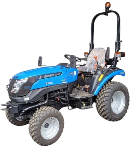 [SOLIS 26 9+9 AGRAIRE] 4X4 Tracteur Solis 26 Shuttle 9+9 - 26cv vitesse :9 av-9 ar 4WD roues AGRAIRES avec gyrophare