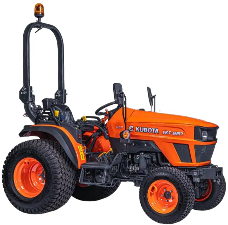 [KUBOTA EK1261DT-HST AGR] Tracteur KUBOTA 4x4 EK1-261 DT HST avec roues agraires - 25cv - 3 cylindres, EK1261DT HST, KUBOTA EK1261DT HST W36TC00003 + COMB070-AG