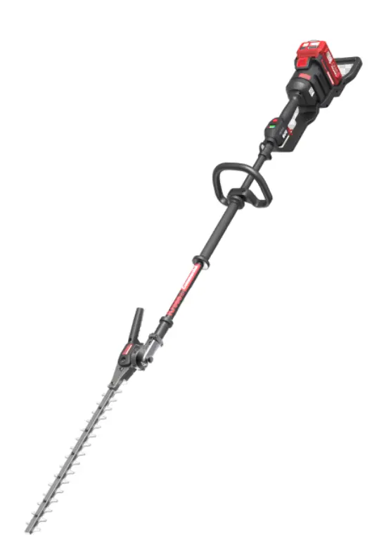 Taille-haie à perche Kress  60 V de qualité commerciale arbre court et tête articulée KC240.9