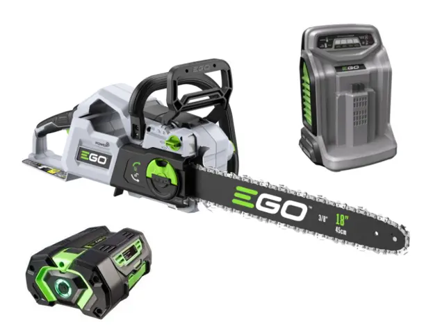 Kit tronçonneuse  45cm EGO CS1810 + Batterie 5AH + Chargeur rapide CS1814E KIT, 20100160