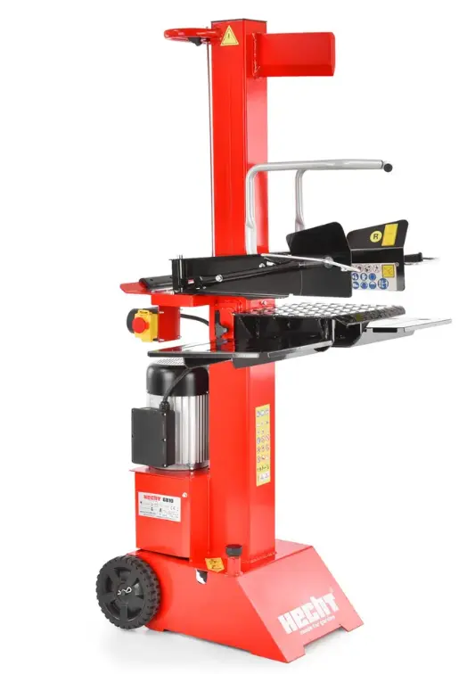 Fendeuse de buches HECHT 6810 8 tonnes 230v fendage vertical  3000W 55CM