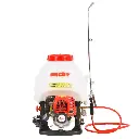 Pulvérisateur dorsal HECHT 433- moteur 4T réservoir : 15 l. Débit max. : 7 l/min. Poids : 9,3 kg.