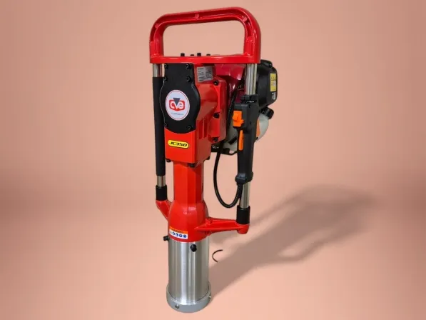 Enfonceur-pieux portable JC350H5 avec moteur professionnel Honda GX50 OHV - 47,9 cm³ CVE Post Driver JC350H5