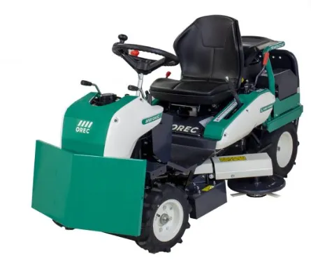 Débroussailleuse autoportée OREC RM60W avec 2 appendice moteur Briggs and Stratton