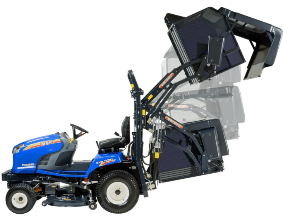 [ISEKI SXG324] Tracteur tondeuse ISEKI 24ch 122cm bac vidange en hauteur