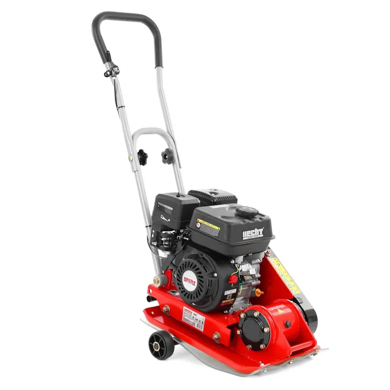 Dameuse 37cm Plaque vibrante HECHT 1111 – Compacteur thermique 5,5 CV – Force de compactage 11 kN