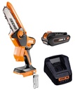 Mini-tronçonneuse ECHO DHS-3006 — guide 15 cm — kit batterie et chargeur