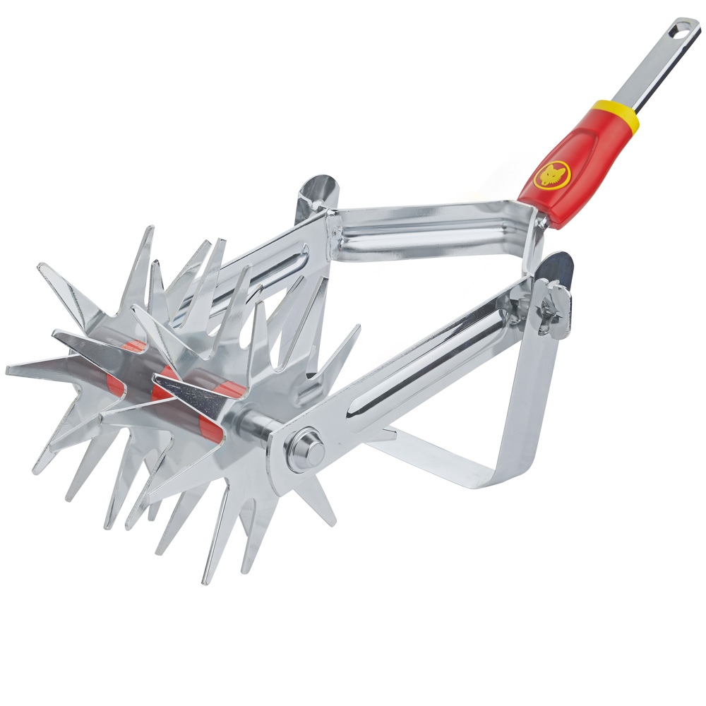 [WOLF DAS] Fraise universelle WOLF 15cm 4 roues-griffes manche conseille 150cm, DA-S, 4008423878103, DAS