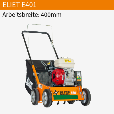 Scarificateur ELIET E401 couteaux mobiles 5,0 ch Honda GP 160