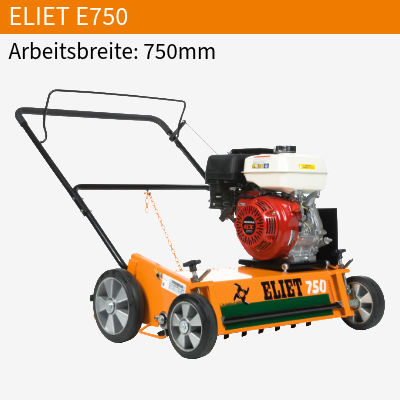 Scarificateur ELIET E750 double cut 9,0 ch Honda GX270