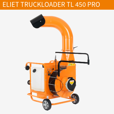 Aspirateur de feuilles ELIET TL Pro 450 18 ch B&S Vanguard ES (démarrage électrique inclus)
