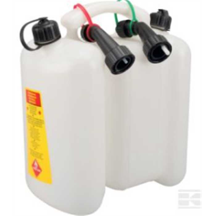 Jerrican double tecomec 3l + 5l transparent version pro, TECOMEC, 8032706106238, 51709018