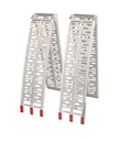 JEU DE RAMPES ALU PLIABLES 225 X 31CM - MAX 600KG PAR PAIRE, RAMPES ALU, 9108223, 910-8223, 3582321709574