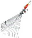 Balai réglable 36cm à 58cm 22 dents acier WOLF UC-M